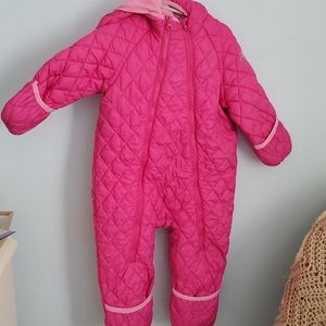 Toddler snowsuit bunting